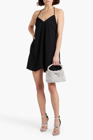 SIMKHAI VICKI EMBELLISHED GAUZE MINI DRESS - Size S