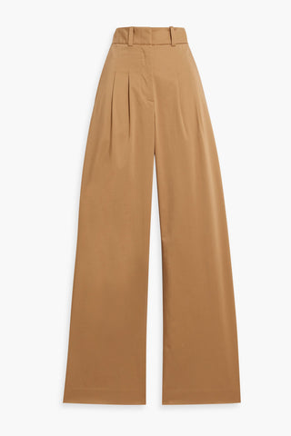 VERONICA BEARD RENNERT COTTON-BLEND WIDE-LEG PANTS - Size 2