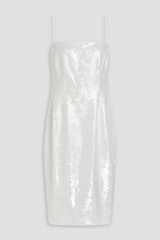 THEORY SEQUINED WOVEN DRESS - Size 6
