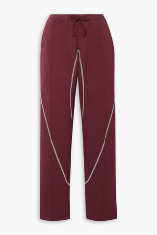 SAUL NASH COTTON-BLEND JERSEY TRACK PANTS - Size 10