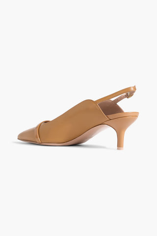 MALONE SOULIERS MARION 45 LEATHER SLINGBACK PUMPS - Size 39.5