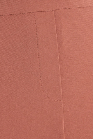 THEORY TREECA CROPPED CREPE STRAIGHT-LEG PANTS - Size 0