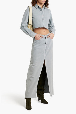 SLVRLAKE DENIM MAXI SKIRT - Size 24