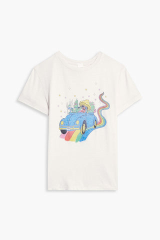 RE/DONE PRINTED COTTON-JERSEY T-SHIRT - Size S