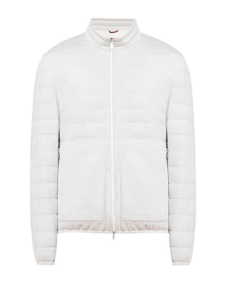 Brunello Cucinelli Lightweight Quilted Stand-Collar Jacket
