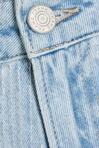 FRAME SEQUINED DENIM SHORTS - Size 28