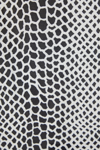 VIX PAULA HERMANNY BONNIE GATHERED SNAKE-PRINT VOILE MAXI DRESS - Size XS