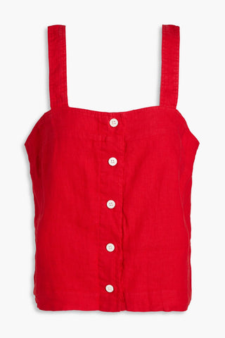 ALEX MILL LINEN TOP - Size M