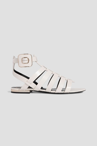 ROGER VIVIER LEATHER SANDALS - Size 37
