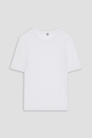 TOTEME MODAL AND CASHMERE-BLEND T-SHIRT - Size XXS