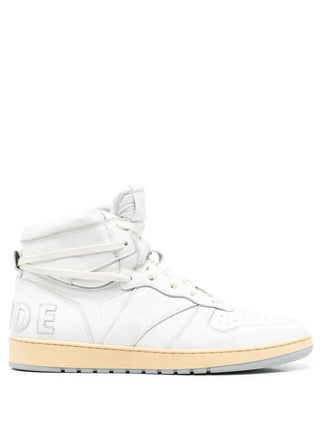 Rhude RHUDE Suede and Textile Low-Top Sneakers