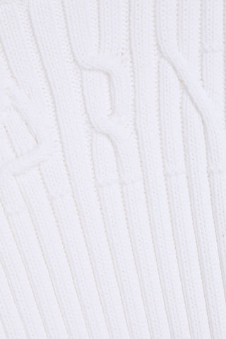 MARNI RIBBED COTTON-BLEND SWEATER - Size 40