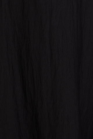 SANDRO KNOTTED CRINKLED-GAUZE HALTERNECK MIDI DRESS - Size 36