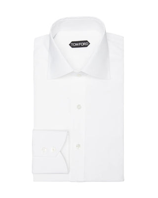 Tom Ford Cotton Point-Collar Shirt