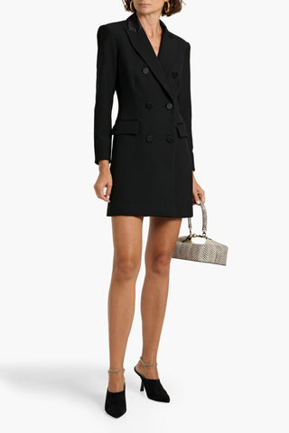 VERONICA BEARD ELIANNA CREPE MINI TUXEDO DRESS - Size 6