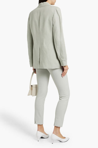 VINCE STRETCH-CREPE SLIM-LEG PANTS - Size M