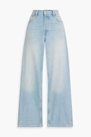 RE/DONE EASY HIGH-RISE STRAIGHT-LEG JEANS - Size 29