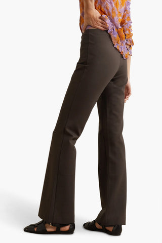 DIANE VON FURSTENBERG GREGORY JERSEY BOOTCUT PANTS - Size 10