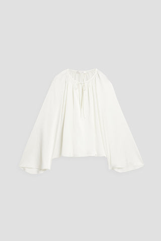 FRAME SATIN BLOUSE - Size S