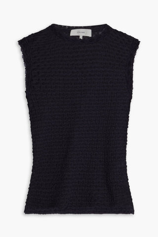 FRAME STRETCH-LACE TOP - Size M