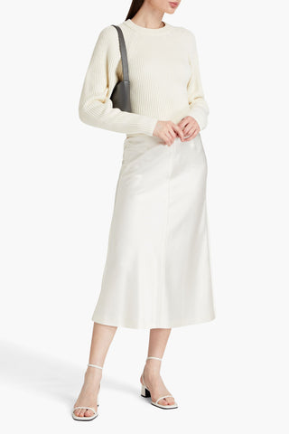 LVIR CUTOUT RIBBED COTTON SWEATER - Size M