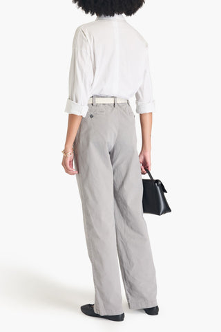 NILI LOTAN ELLIOT STRETCH-COTTON TWILL STRAIGHT-LEG PANTS - Size 0