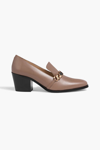 TOD'S EMBELLISHED LEATHER PUMPS - Size 36.5
