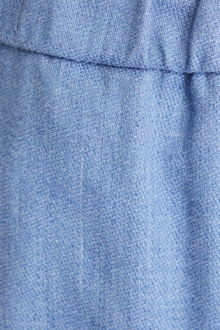 FRESCOBOL CARIOCA OSCAR LINEN AND COTTON-BLEND DRAWSTRING PANTS - Size 34