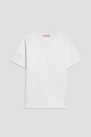 VALENTINO GARAVANI COTTON-JERSEY T-SHIRT - Size XS