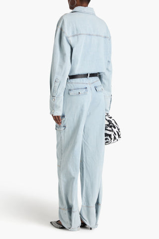 RETROFÊTE RUSSO DENIM JUMPSUIT - Size S