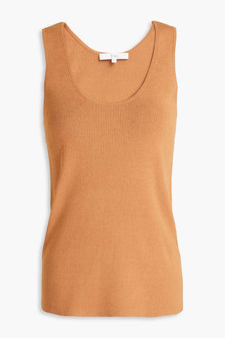 TIBI RIBBED-KNIT TANK - Size L