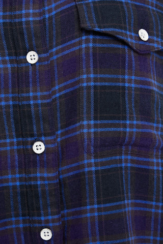 RAG & BONE MAY CHECKED FLANNEL SHIRT - Size XS