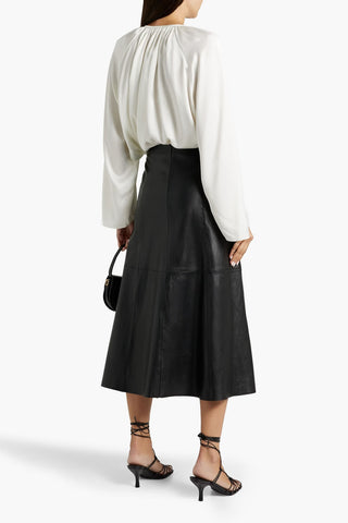 FRAME SATIN BLOUSE - Size S