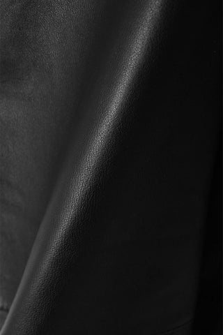 TOTEME PANELED LEATHER WIDE-LEG PANTS - Size 34