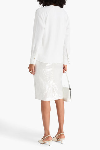VINCE CREPE BLOUSE - Size M
