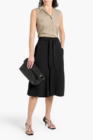 THEORY SILK CREPE DE CHINE SHIRT - Size XL