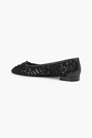 STUART WEITZMAN ARABELLA LACE BALLET FLATS - Size 7.5