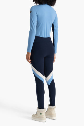 WE NORWEGIANS VOSS STRIPED MERINO WOOL-BLEND PIQU LEGGINGS - Size L