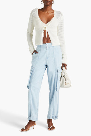 FRAME HIGH-RISE CARGO JEANS - Size 29