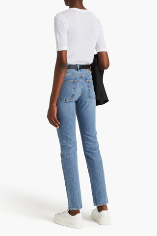 TOTEME HIGH-RISE STRAIGHT-LEG JEANS - Size 28W-30L