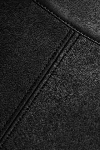 THEORY LEATHER MINI SKIRT - Size 8