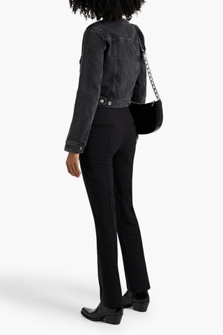 ISABEL MARANT KALIROK COTTON-BLEND SLIM-LEG PANTS - Size 34