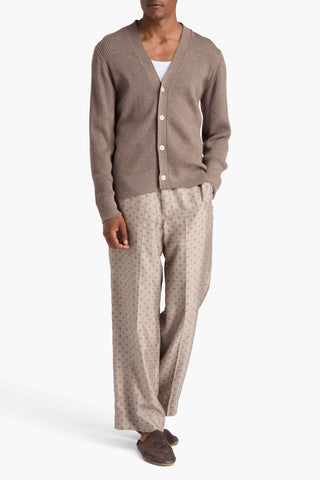 OFFICINE GÉNÉRALE MILES RIBBED WOOL CARDIGAN - Size XL
