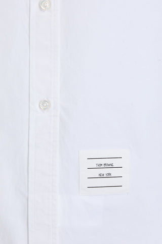 THOM BROWNE COTTON-POPLIN SHIRT DRESS - Size 42