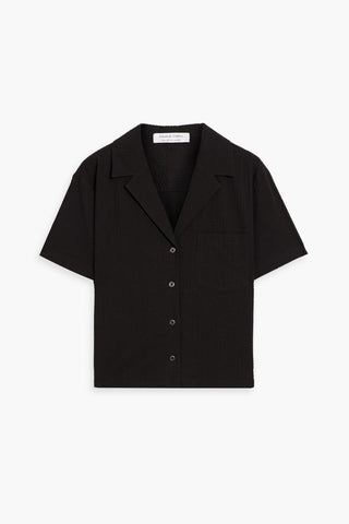 SOLID & STRIPED THE BRANDY COTTON-SEERSUCKER SHIRT - Size S
