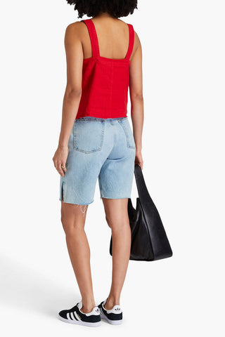 ALEX MILL LINEN TOP - Size XL