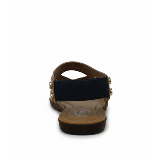 Tods Women's Leather Strappy Sandals in Light Brown