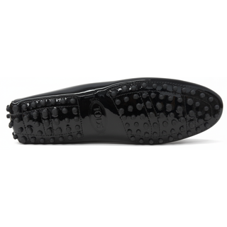 Tods Smooth Leather Loafers in Black