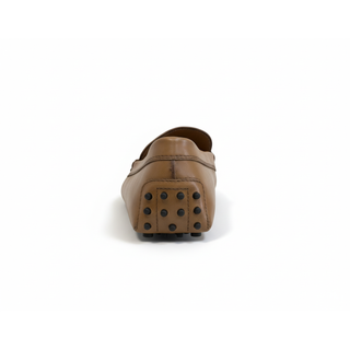 TODS Mens Light Brown Coin Loafer