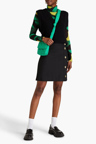 GANNI CANVAS MINI SKIRT - Size 32